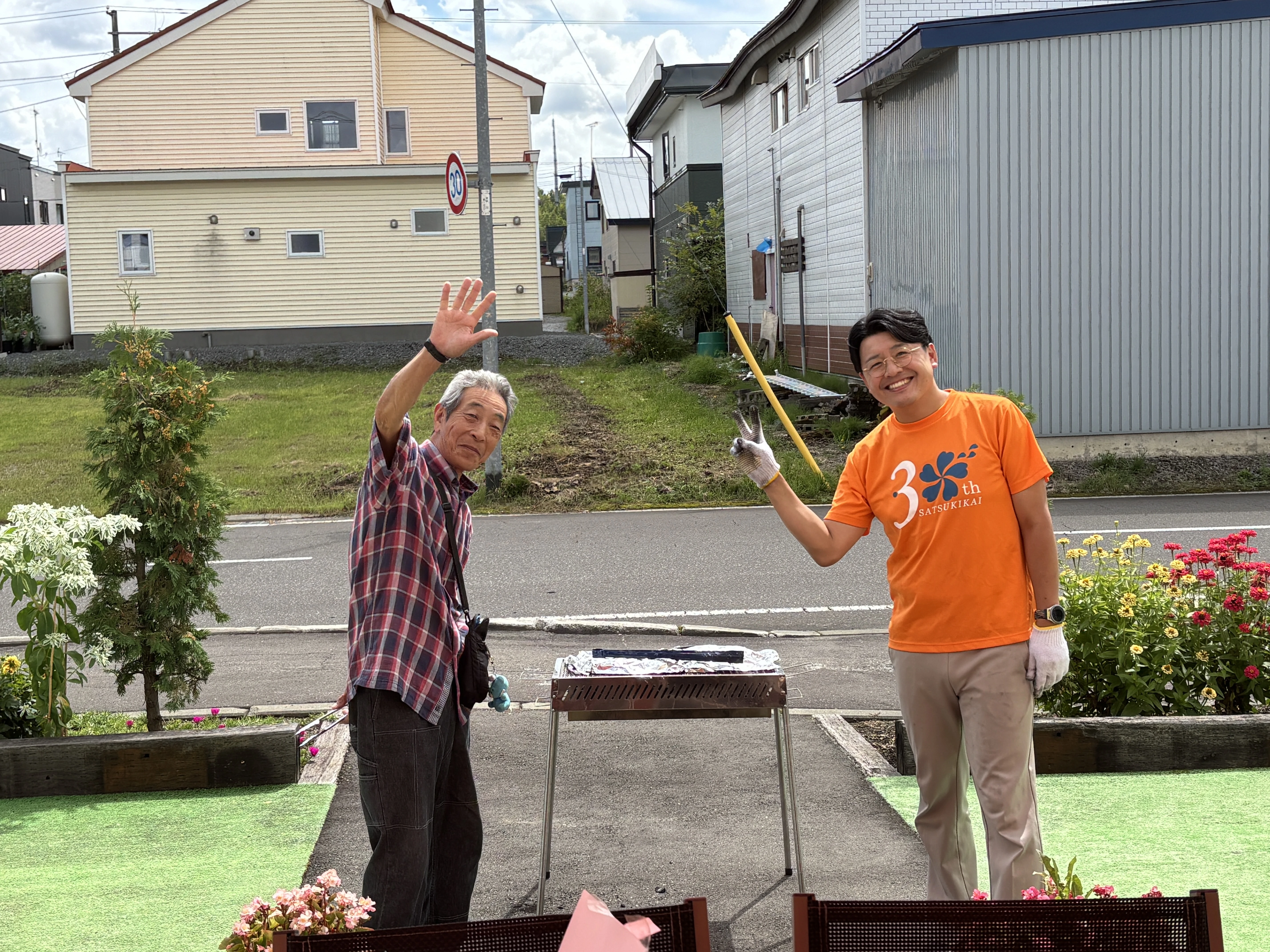 焼き役もありがとう